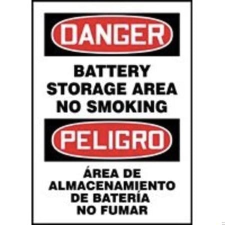 Accuform Danger Sign, SBMELC128JXV SBMELC128JXV
